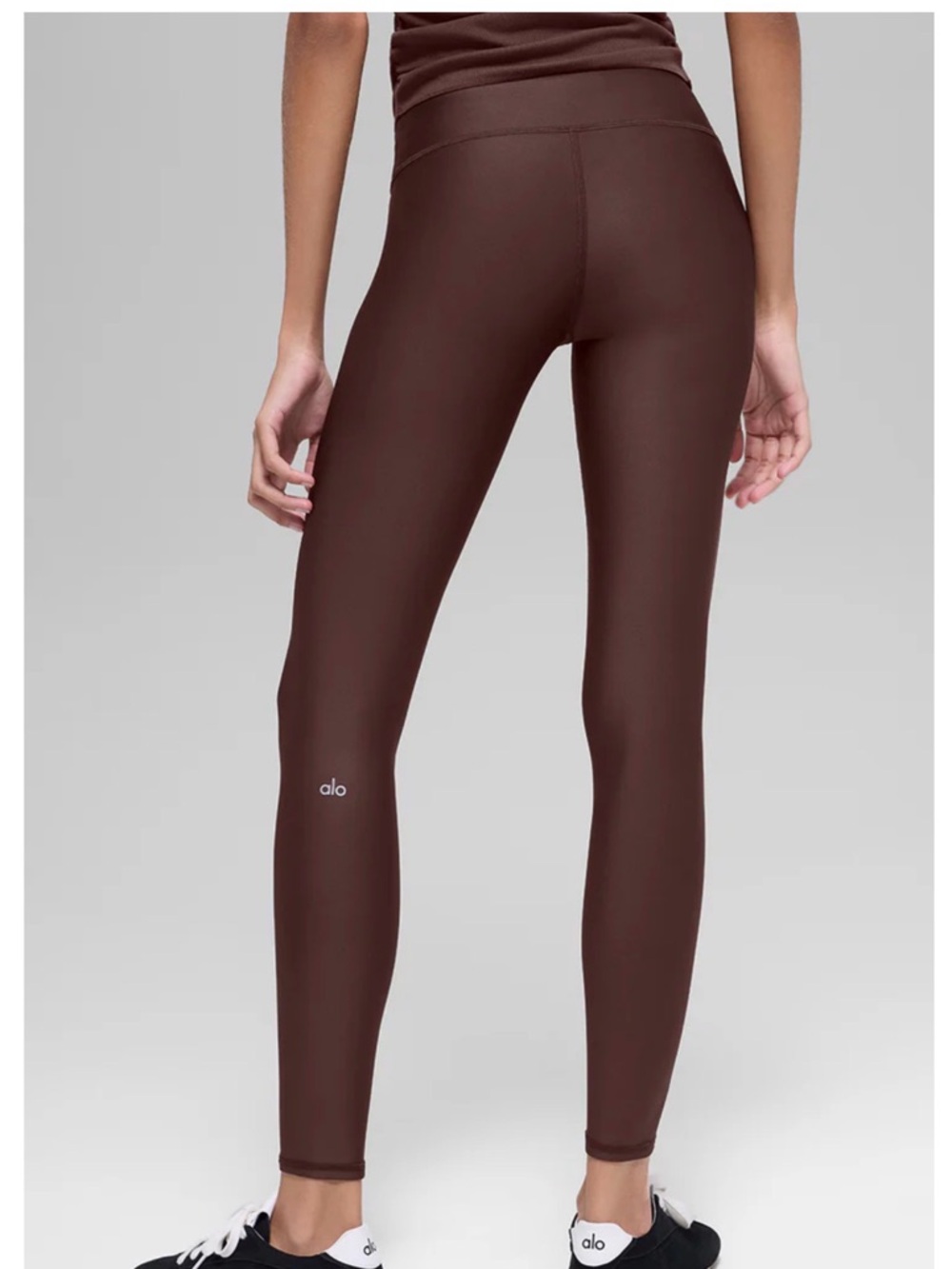 Alo High-Waist Airlift Leggings (Brownstone)